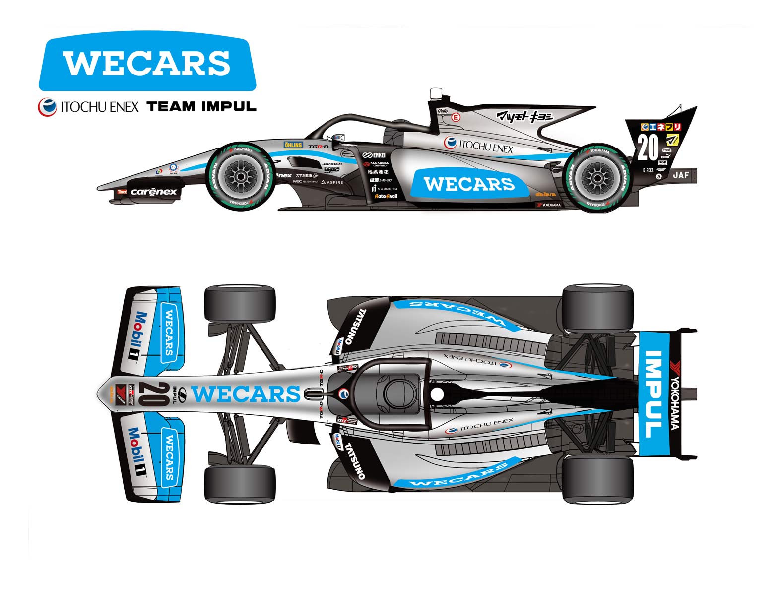 ITOCHU ENEX TEAM IMPUL | スーパーフォーミュラ | IMPUL